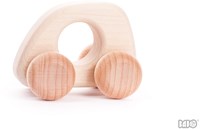 Bajo Holzauto Mini - Spielzeugauto natur für Kinder