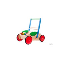 Bajo Holz Baby Lauflernwagen - Laufhilfe für Kleinkinder multicolor
