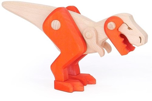 Bajo Ausgestorbene Tiere Serie Dinosaurier aus Holz - T-Rex