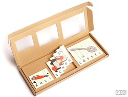 Bajo Holz-Bau-Puzzle Wörter Deutsch - Lernspielzeug 15 Teile