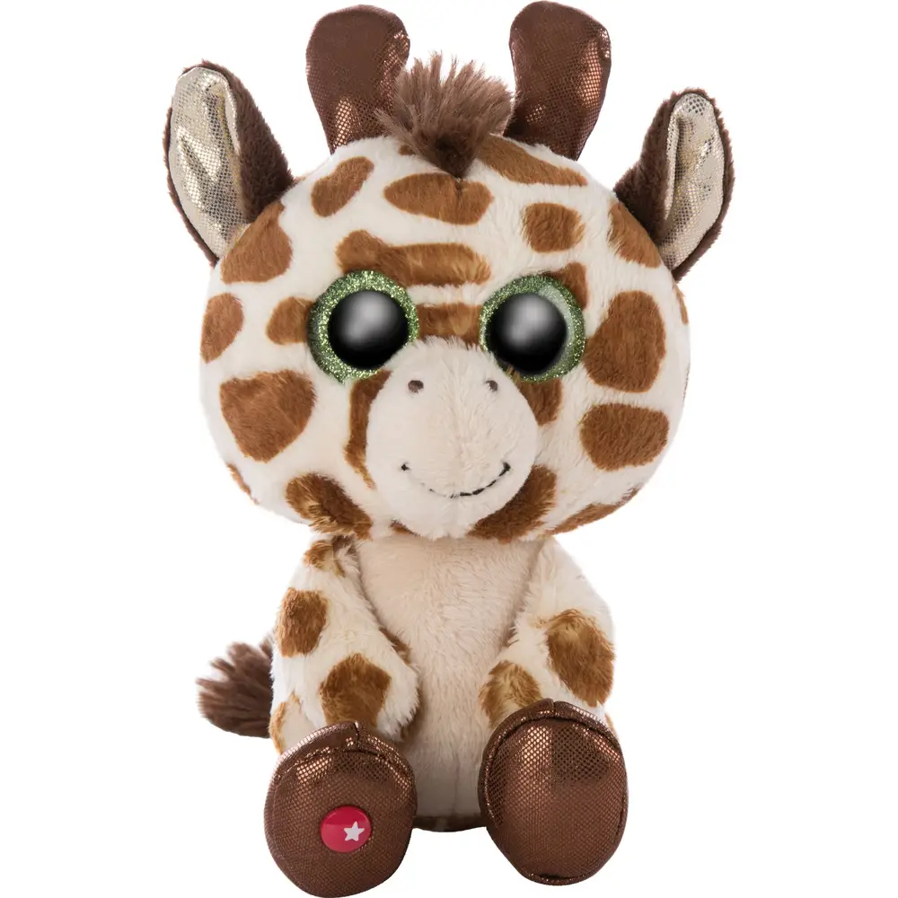 Nici Kuscheltier Giraffe Halla 15cm - Plüsch Giraffe mit Glitzeraugen