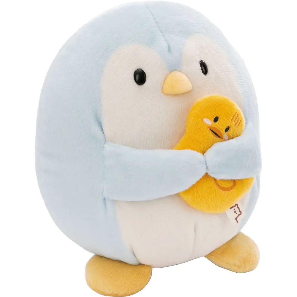 Nici Pinguin Kuscheltier Waddle mit Ente - weiches Plüsch 27 cm