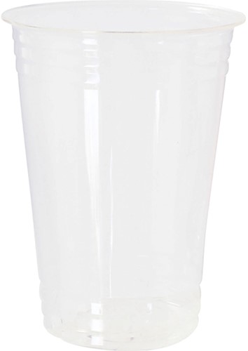 Duni Plastikgläser nachhaltiges Bioplastik 39 cl 10 Stück transparent