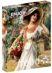Enjoy Puzzle Puzzle Emile Vernon Blumengarten 1000 Teile