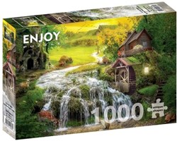 Enjoy Puzzle Puzzle Magic Creek Cabin - 1000 Teile Erwachsene