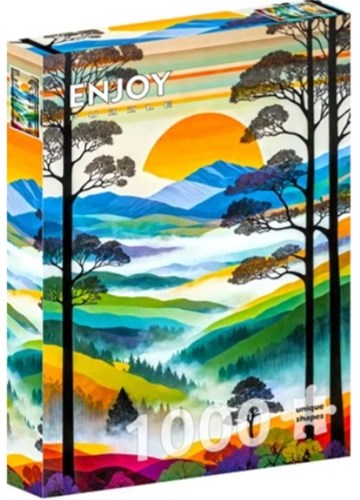 Enjoy Puzzle Puzzle Hilltops Breeze 1000 Teile Puzzlespiel