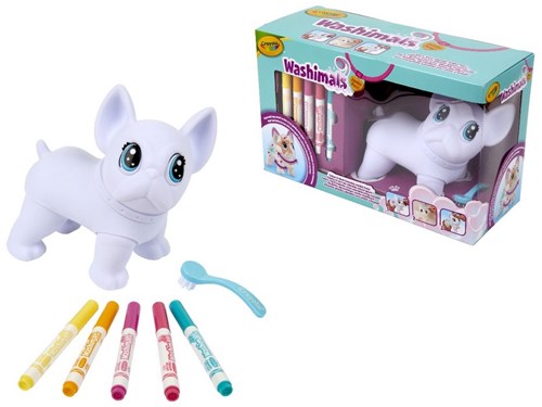Crayola Spielzeug Washimals Jumbo Dog Malset für Kinder