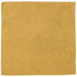 DDDDD Mikrofasertuch Reinigungstuch 30x30 cm gelb Set mit 6 Stück