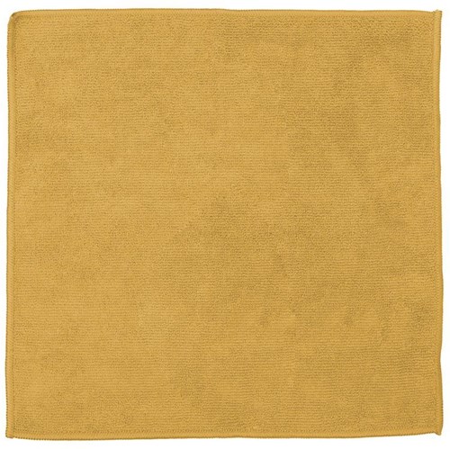 DDDDD Mikrofasertuch Reinigungstuch 30x30 cm gelb Set mit 6 Stück