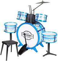 BONTEMPI DRUM SET 6 PCS WITH STOOL 385MM-3