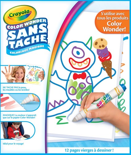 Crayola Malbuch Color Wonder Nachfüllblock - kreatives Zeichenpapier-2