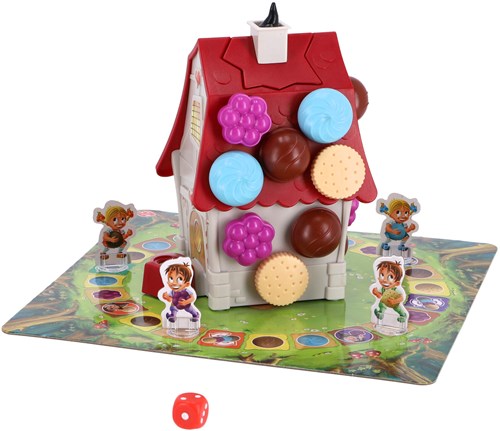 Jumbo Kinderspiel Knibbel Knabbel Knuisje - Brettspiel ab 4 Jahren-3