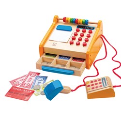 Hape Holzspielzeug Kasse - Rollenspiel für Kinder
