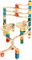 Hape E6008 - The Cyclone, Quadrilla Kugelbahn, Konstruktionsspielzeug, großes und vielfältiges Set, 198 teilig, aus Holz, ab 4 Jahren, mehrfarbig-3