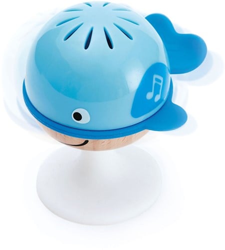 Hape Saugknopf Rasselset | Drei Wassertiere mit Beißringelementen | Lernspielzeug-Set für Babys-3