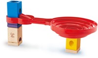 Hape E6026 - Doppel-Spirale, Zubehör für Quadrilla Kugelbahnen, beidseitig nutzbare Spirale ab 4 Jahren, rot-2