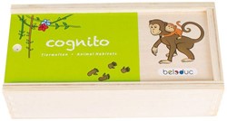 Beleduc Cognito Dierenmanieren Herkennen Houten Kinderspel
