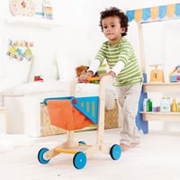 Hape Holzküche Zubehör Einkaufswagen-3