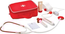 Hape E3010 - Dein Doktorset, Rollenspiel-Set Arzt, Arztkoffer, ab 3 Jahren