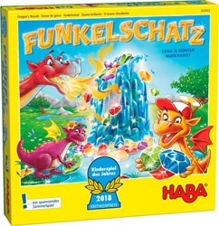 Haba Brettspiel Funkelschatz Drachen Schatz Kinderspiel ab 5 Jahren