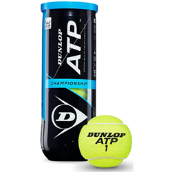 Dunlop Tennisbälle ATP Championship - 4 Stück in Dose gelb