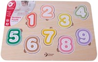 Classic World Holzpuzzle Zahlen Lernspielzeug Zählen lernen