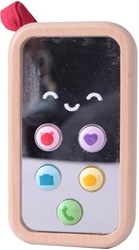 Classic World Holzspielzeug Telefon - pädagogisches Kinderhandy Spielzeug