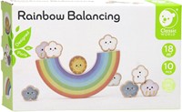 Classic World Holz Balancierspiel Regenbogen pädagogisches Spielzeug