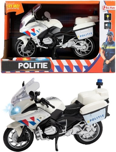 Polizeimotorrad 1:20 + Licht/Sound 29654A