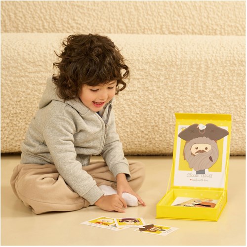 Classic World Magnetkoffer Gesichter - kreatives Kinderspiel ab 3 Jahren-3