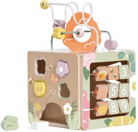 Classic World Holz Aktivitätswürfel Honigbiene - Lernspielzeug für Kinder-3