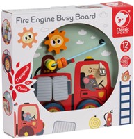 Classic World Holz Feuerwehr Spielbrett - interaktives Activity Board