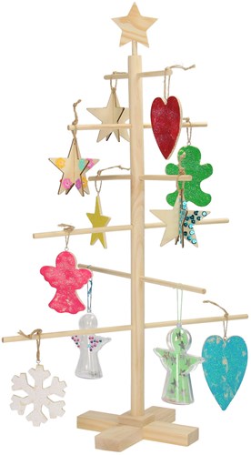 Creativ Company Holz Weihnachtsbaum Spielzeug 60cm für Kinder-3