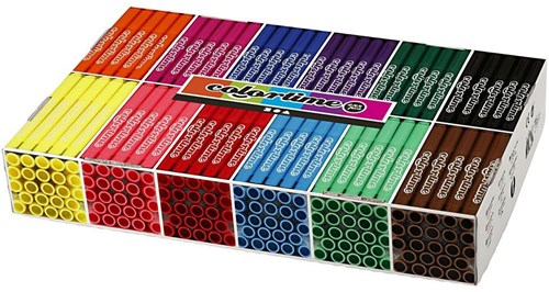Creativ Company Colortime Filzstifte Großpackung 5 mm 12x24 Farben