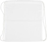 Creativ Company Baumwoll-Turnbeutel weiß mit Kordelzug 37x41 cm-2