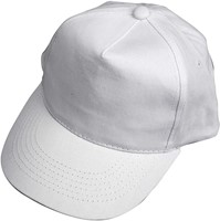 Creativ Company Baumwollkappe - weiße Baseball Cap - verstellbar - DIY-2