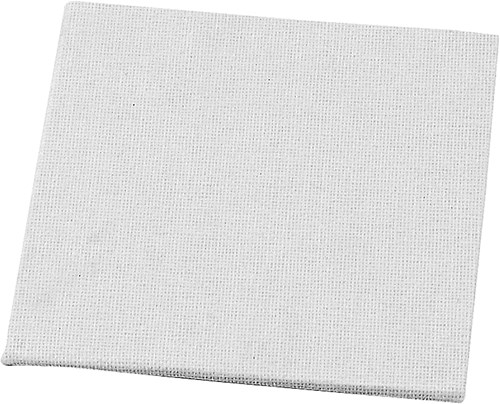 Creativ Company Leinwand Panel weiß 10x10cm Malen Basteln