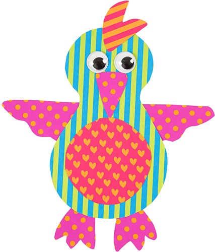 Creativ Company Karton A4 bedruckt 20 Blatt Bastelpapier mehrfarbig-3