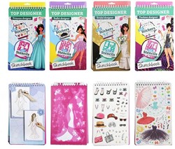 Modedesigner-Skizzenbuch 4 sort. 46101Z
