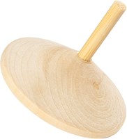 Creativ Company Holz Kreisel Spielzeug - klassisches Spiel für Kinder und Erwachsene-3
