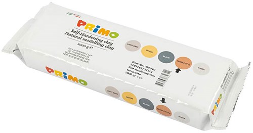 Plus Plus Lufttrocknender Ton 1 kg Terrakotta