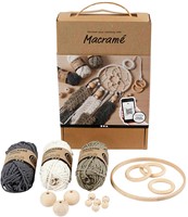 Creativ Company CC Starter-Set zum Lernen von Makramee-Knoten-2