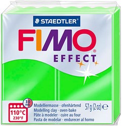 Fimo Modelliermasse neon grün - Ofenhärtende Knete 57g kreativ