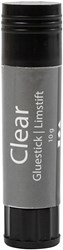 Creativ Company Klebestift transparent - Bastelkleber 10 Gramm
