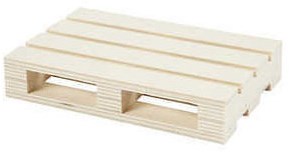 Creativ Company Holz Mini-Palette Deko Spielzeug 12x8x2,5cm-2