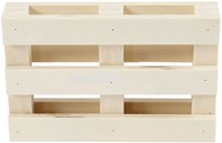 Creativ Company Holz Mini-Palette Deko Spielzeug 12x8x2,5cm-3