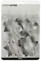 Creativ Company Ausstechformen Weihnachtsplätzchen Set 4-teilig Edelstahl