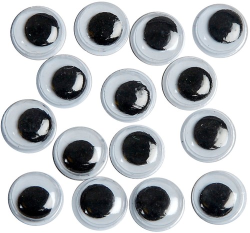 Creativ Company Wackelaugen Bastelmaterial 1000 Stück - Hobby Augen-2