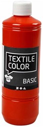 Creativ Company Textilfarbe Orange - halbdeckende Stofffarbe 500ml
