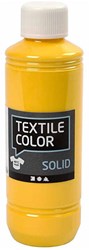 Creativ Company Textilfarbe Gelb - deckende Stofffarbe 250ml